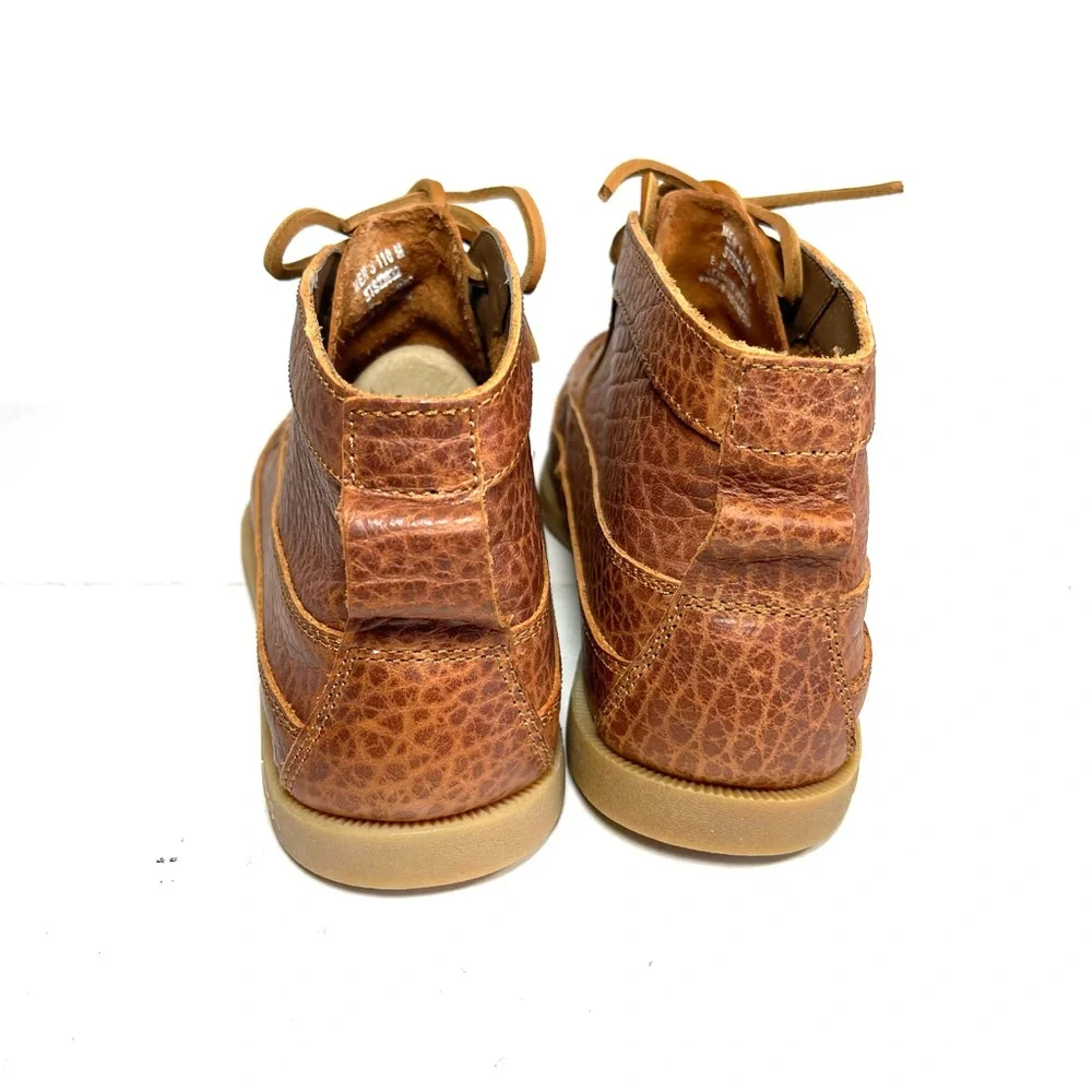 Sperry A/O Mens Boat Chukka Boots‎ Brown Distressed Leather